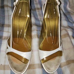 Nine West strappy heels